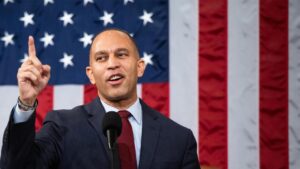 Democrat, Hakeem Jeffries, welcomes the passage of the bill